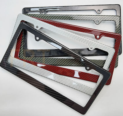 3K Twill Karbon Fiber Mobil Karbon Fiber Plat Pemegang Lisensi Karbon Fiber Plat Nomor