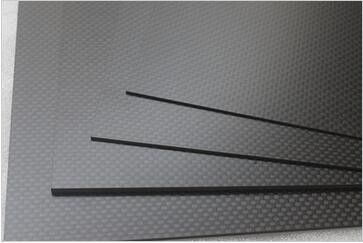 500mm X500mm Matte Plain 3K Carbon Fiber Plate Panel Sheet untuk Quad Frame