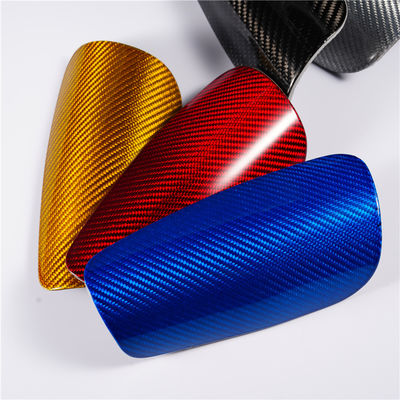 Football Shin Guard Holder Serat Karbon 3K Twill Perlindungan Dasar Shin
