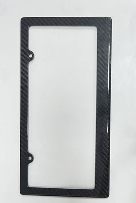 3K Twill Karbon Fiber Mobil Karbon Fiber Plat Pemegang Lisensi Karbon Fiber Plat Nomor