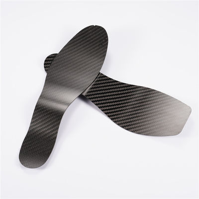 Insole Karbon Serat Kaki Sepatu kaku Masukkan memotong sepatu midsole Untuk sepatu olahraga