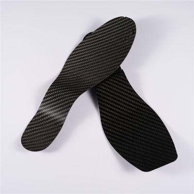 Insole Karbon Serat Kaki Sepatu kaku Masukkan memotong sepatu midsole Untuk sepatu olahraga