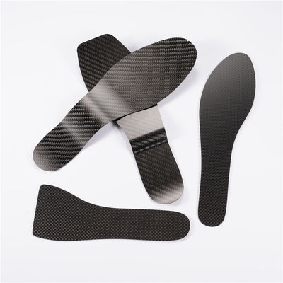 Insole Karbon Serat Kaki Sepatu kaku Masukkan memotong sepatu midsole Untuk sepatu olahraga