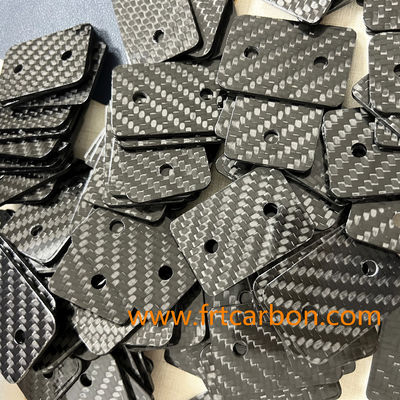 Kain Lembar Serat Karbon Temperature Tinggi 2,0 mm 5,0 mm