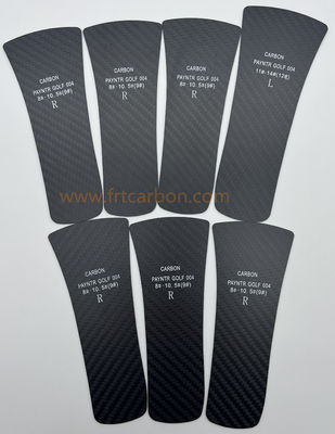 Custom Soccer Carbon Fiber Insoles 3k Twill Matte Carbon Fiber Plate 1.0mm 0.8mm