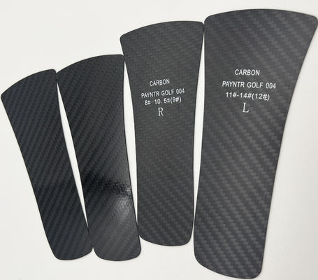 Custom Soccer Carbon Fiber Insoles 3k Twill Matte Carbon Fiber Plate 1.0mm 0.8mm
