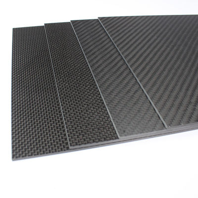 Ketebalan 10mm 5mm 3mm Plat Serat Karbon 3k Twill Weave Untuk Rc Helikopter Quadcopter Multicopter