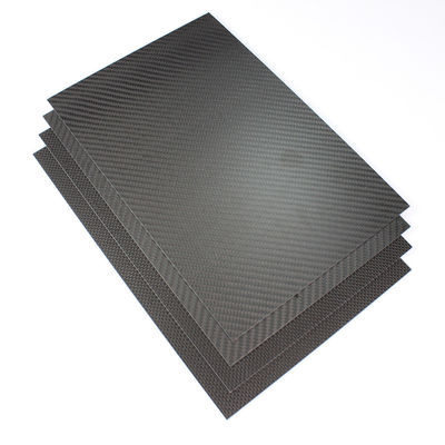 Ketebalan 10mm 5mm 3mm Plat Serat Karbon 3k Twill Weave Untuk Rc Helikopter Quadcopter Multicopter