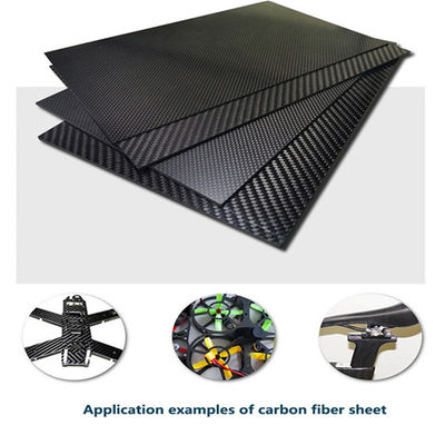Carbon Fiber Reinforced Polymer Sheet Board And Resin 2mm 10mm Rc Helikopter Multicopter Quadcopter