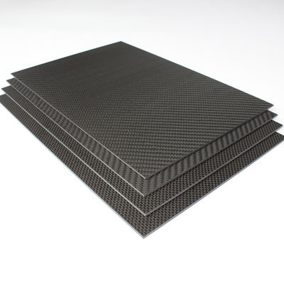 3k Karbon Serat Kain Lembar Plat Untuk Mobil Basement Dinding 2mm 2.5mm 3mm