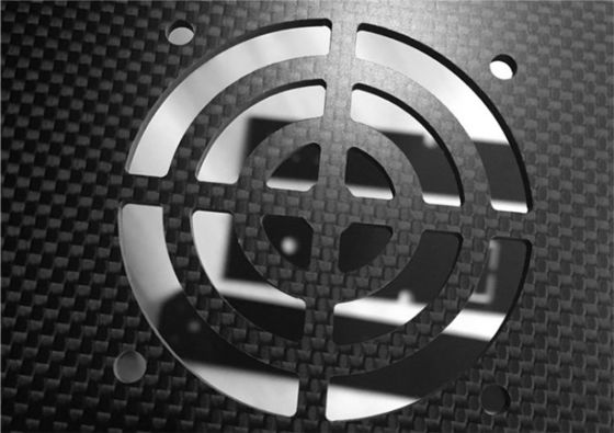 Custom Cnc Cutting Carbon Fiber Sheet 0.25mm 0.5mm 1mm 56mm 78mm Untuk Kartu Nama Kartu Bisnis Bagasi Tag