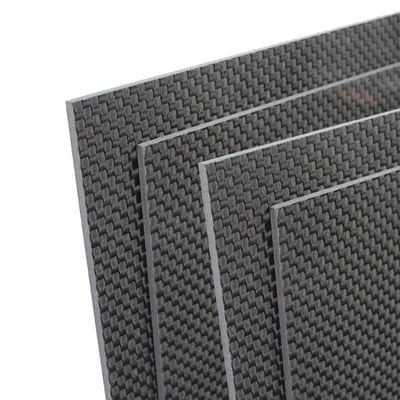 Lembar Panel Serat Karbon 1mm 1.5mm 2mm 2.5mm 3mm Untuk Cnc