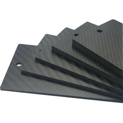 1mm 2mm 2.5mm 3mm 4mm 5mm 6mm 100 Carbon Fiber Sheet Laminated Twill Weave