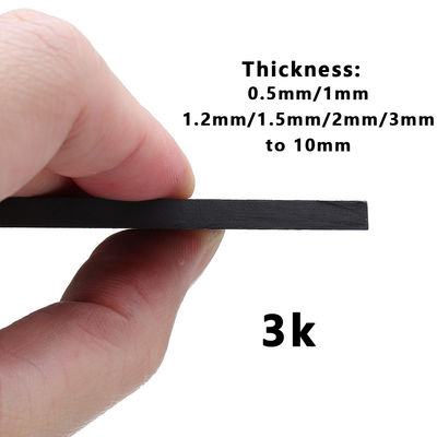Laminated Carbon Fiber Sheet 2mm Dengan Cnc Cutting Untuk Frame Drone