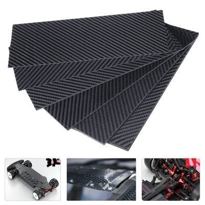 Ringan Berat Karbon Serat Plat Lembar Dinding 1mm 2mm 10mm Untuk UAV Drone 48 X 96 4 X8
