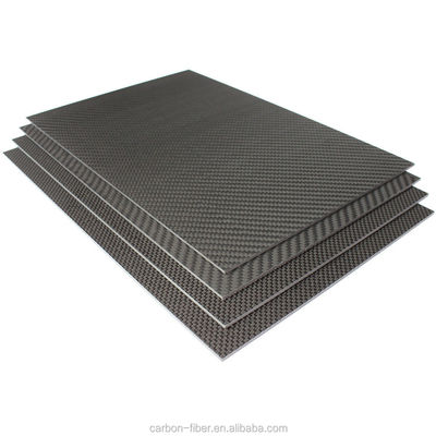 Ringan Berat Karbon Serat Plat Lembar Dinding 1mm 2mm 10mm Untuk UAV Drone 48 X 96 4 X8