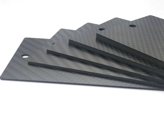 Cfrp Sheet Glossy Black Carbon Fiber Sheet 3mm 200x300mm