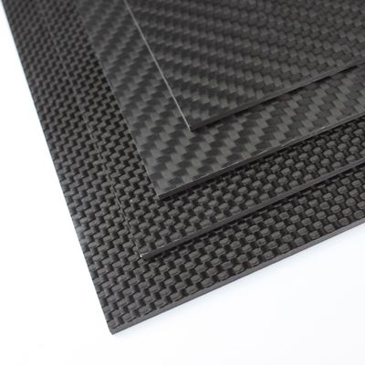 Bahan Lembar Serat Karbon Fleksibel 400*500mm*1mm 2.5mm