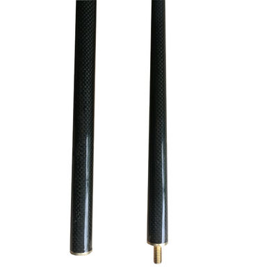 6mm 10mm Square Carbon Fiber Tube Pool Cue High Strength Billiards Cue Untuk Anggota Klub