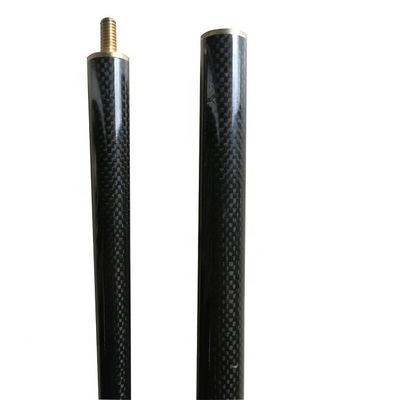 6mm 10mm Square Carbon Fiber Tube Pool Cue High Strength Billiards Cue Untuk Anggota Klub