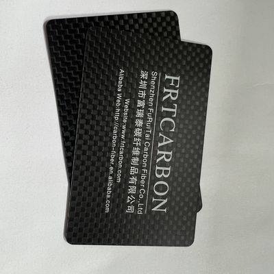 Layanan Mesin Serat Karbon Kartu Bisnis Cetak Bingkai Pemotongan CNC Bagian Untuk Kartu Shin RC Car