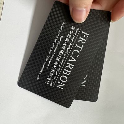 Layanan Mesin Serat Karbon Kartu Bisnis Cetak Bingkai Pemotongan CNC Bagian Untuk Kartu Shin RC Car