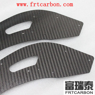 Fiber Carbon Sheet Cnc Carbon Fiber Cutting Service Untuk Carbon Drone Frame Rc Mobil
