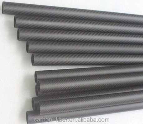 1 14 &quot; 1 Inch Carbon Fiber Fabric Tube Custom 3K FRT