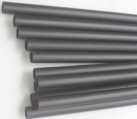 2m 20mm 3k Tube Serat Karbon Serat Karbon Kereta Frame Pipe Karbon Weipi Boat Paddle Handle Pole
