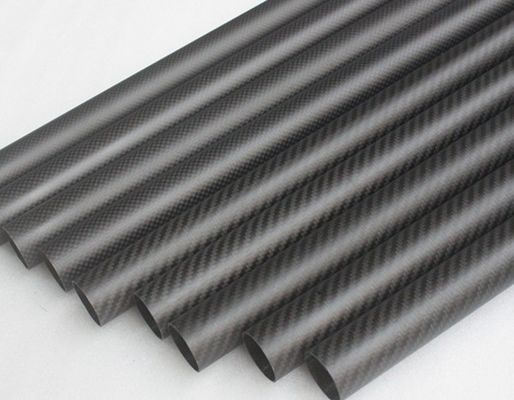 2m 20mm 3k Tube Serat Karbon Serat Karbon Kereta Frame Pipe Karbon Weipi Boat Paddle Handle Pole