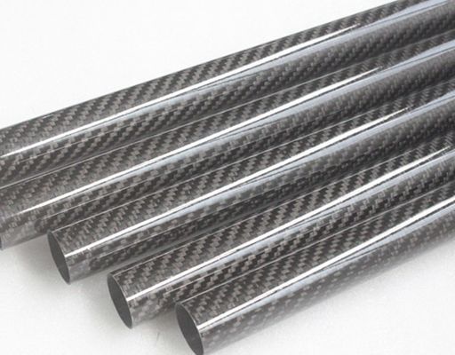 2m 20mm 3k Tube Serat Karbon Serat Karbon Kereta Frame Pipe Karbon Weipi Boat Paddle Handle Pole