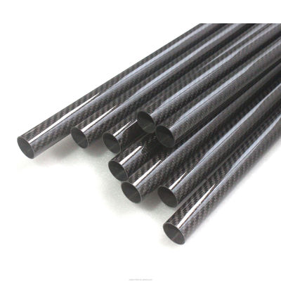 8mm 10mm Carbon Fiber Square Pipe Carbon Fiber Rectangular Tube Grosir