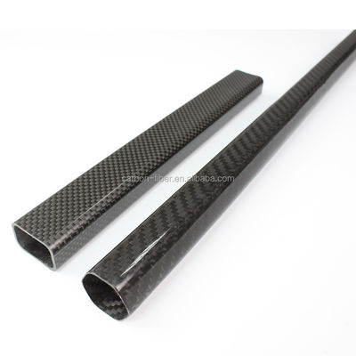 7mm 8mm Od Carbon Fiber Tube Frame Putih