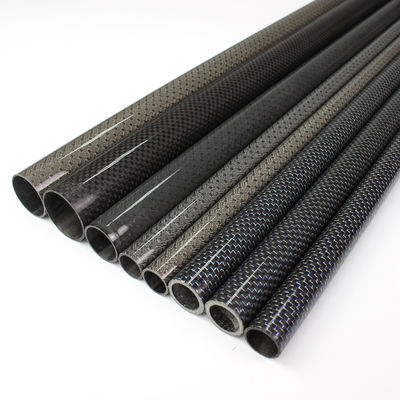 7mm 8mm Od Carbon Fiber Tube Frame Putih