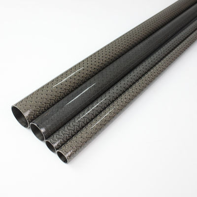 3mm 4mm 5mm Carbon Fiber Tube Pole Vault Pole Untuk Kerangka Sepeda Karbon 30x28x1000mm