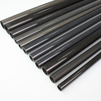 3mm 4mm 5mm Carbon Fiber Tube Pole Vault Pole Untuk Kerangka Sepeda Karbon 30x28x1000mm