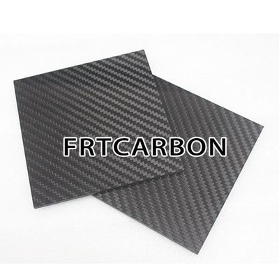 200*300mm Glossy Twill 3K Carbon Fiber Reinforced Composite Sheet untuk Motor Quadcopter RC