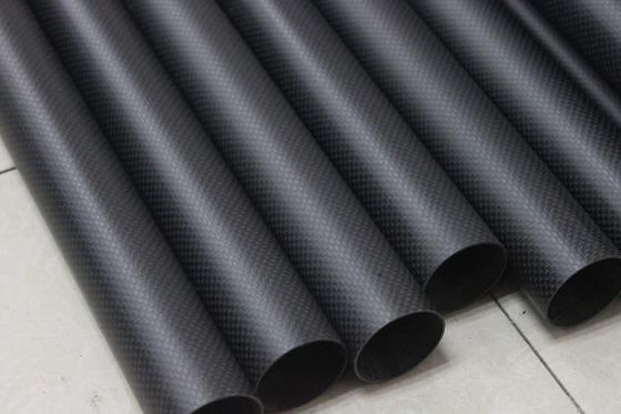 1 &quot; 1 1 4 &quot; 1 2 Inch 3K Twill Matte atau Glossy Carbon Fiber Tubes 32mm 35mm 36mm 38mm 40mm