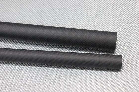 Medium size OD Bentuk tabung struktural serat karbon bulat 13mm 14mm 15mm 16mm 18mm 19mm