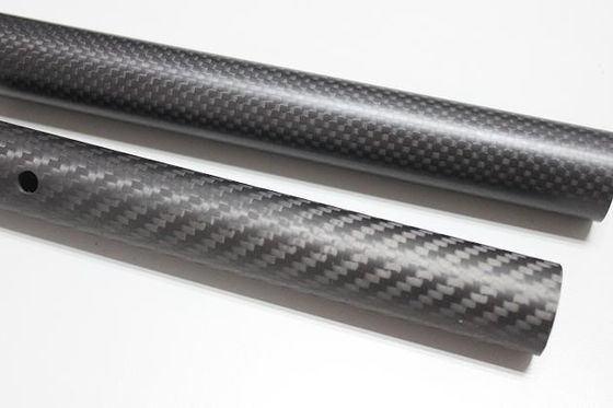 Medium size OD Bentuk tabung struktural serat karbon bulat 13mm 14mm 15mm 16mm 18mm 19mm