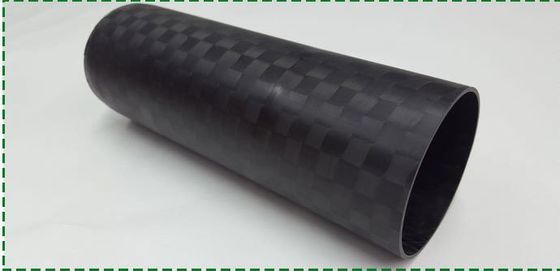 1.5&quot; 1 2&quot; ID/OD Sesuai dengan suhu tinggi tabung serat karbon 1000mm 500mm 330mm panjang