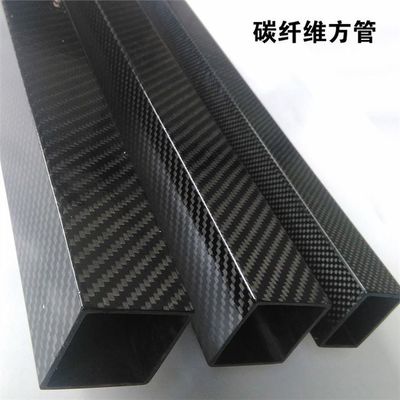 10mm Karbon Fiber Square Tube 20mm Hot Press Moulding