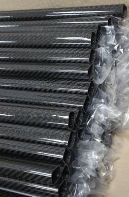 10mm Karbon Fiber Square Tube 20mm Hot Press Moulding